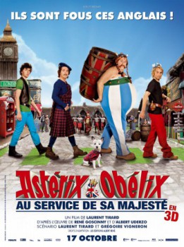 poster Asterix & Obelix, en de Britten
          (2012)
        